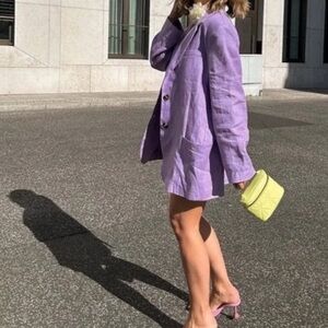 Zara Light Purple Blazer